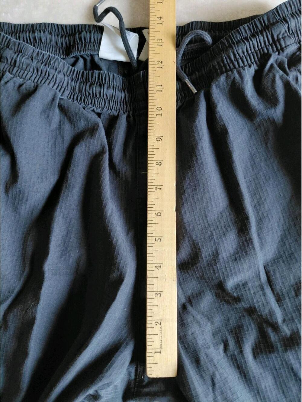 Adidas Enjoy Summer Ripstop Cargo Pants Mens XL Black IT8175 - Picture 9 of 9
